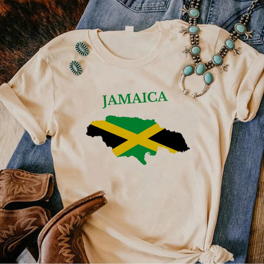 Jamaica T-shirt women Designer Tee